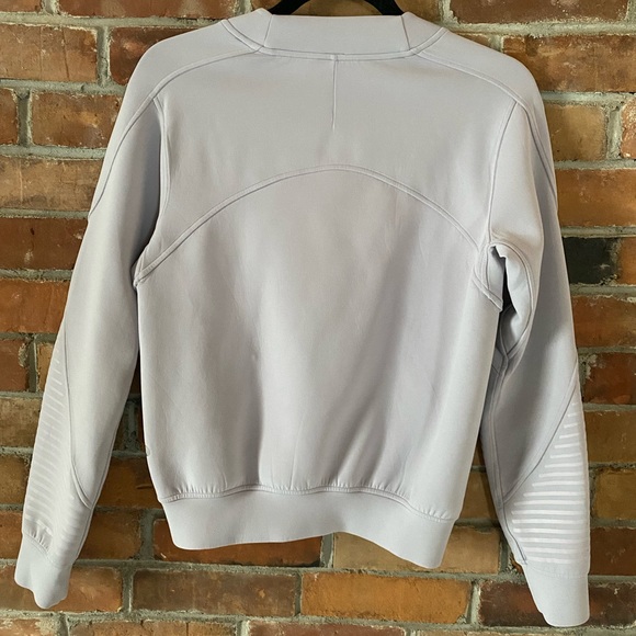 LULULEMON city sweat crew spacer iced iris light purple size 4 - Picture 9 of 9
